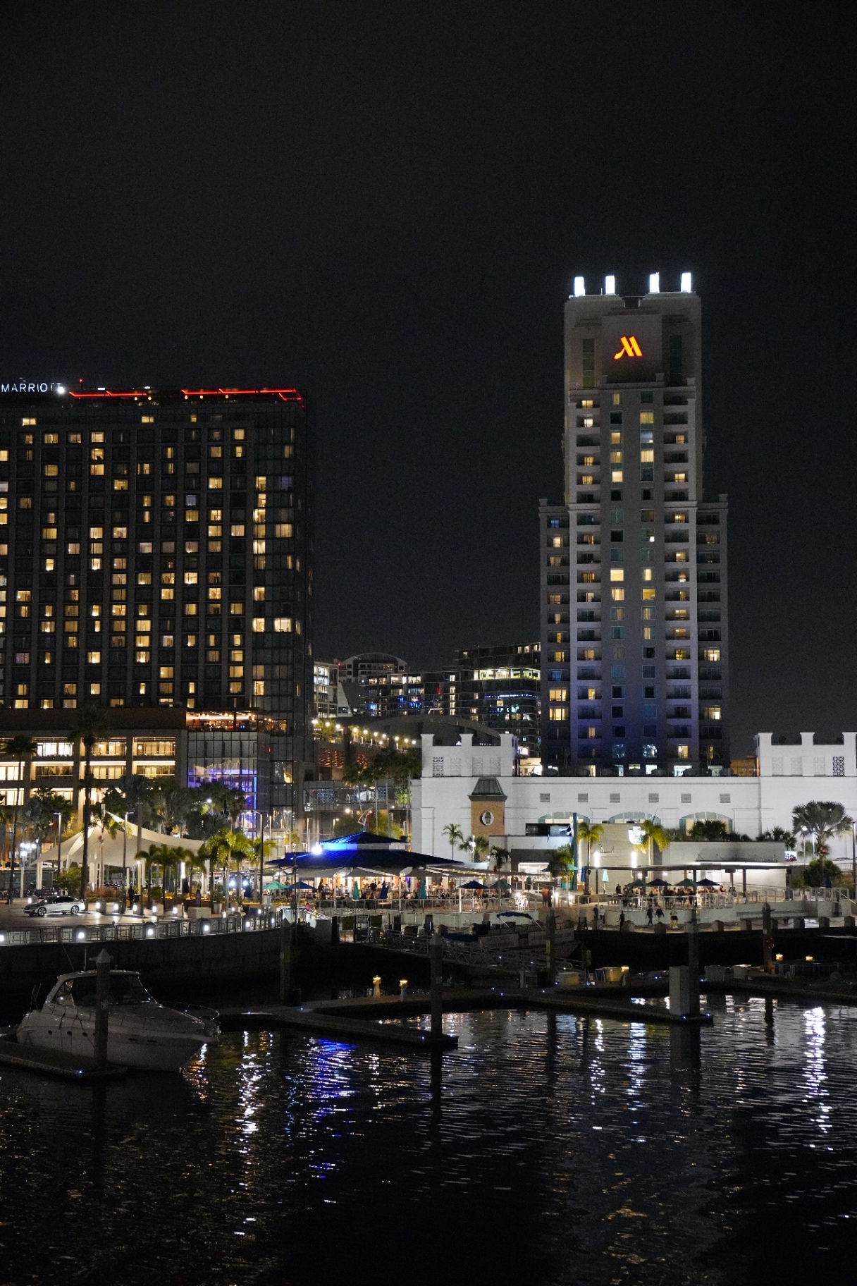 Harbor After Dark