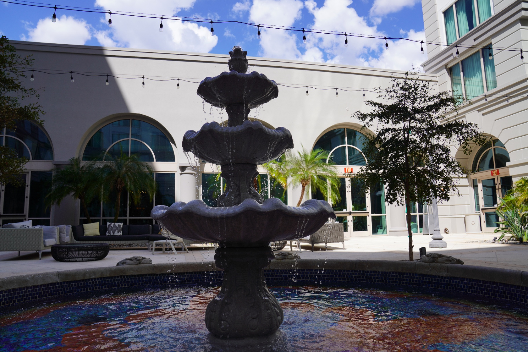 Courtyard, Noon